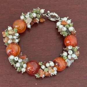 New natural stones bracelet
